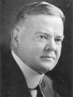 Herbert Hoover in 1928. Photo courtesy of Herbert Hoover Presidential Library and Museum, Herbert Hoover National Historic Site